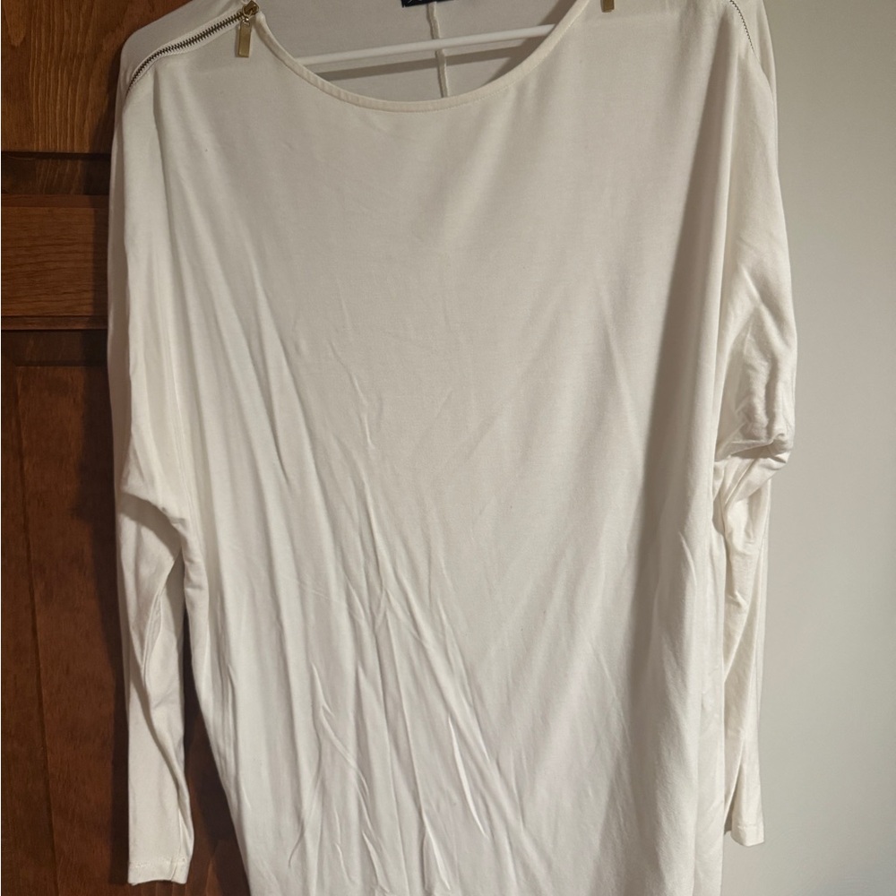 Elegant White Women's Top